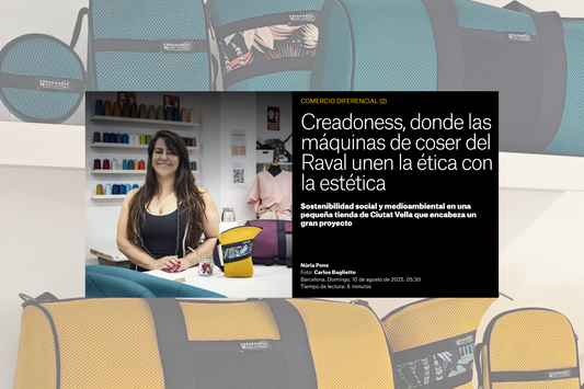 Entrevista en El Nacional: Creadoness, donde las máquinas de coser del Raval unen la ética con la estética