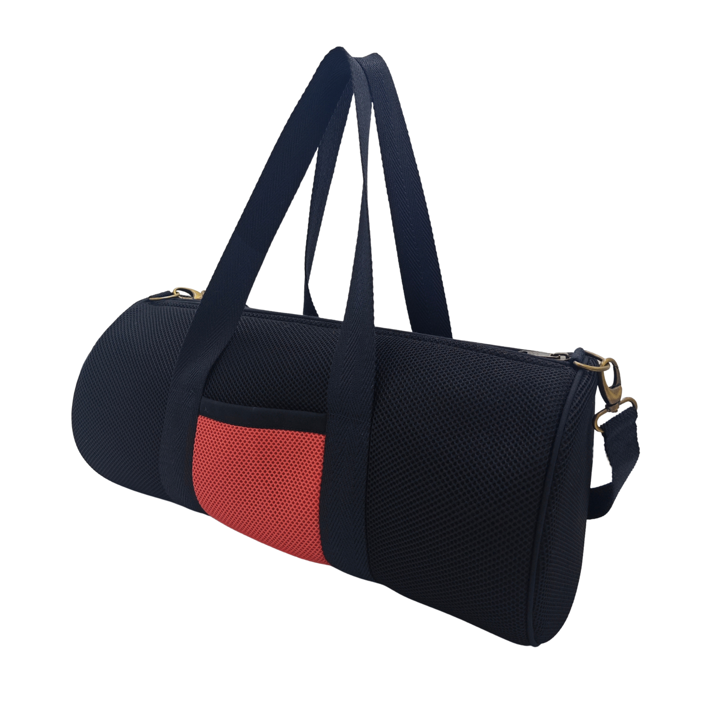 Bolso Deportivo Negro-Salmón