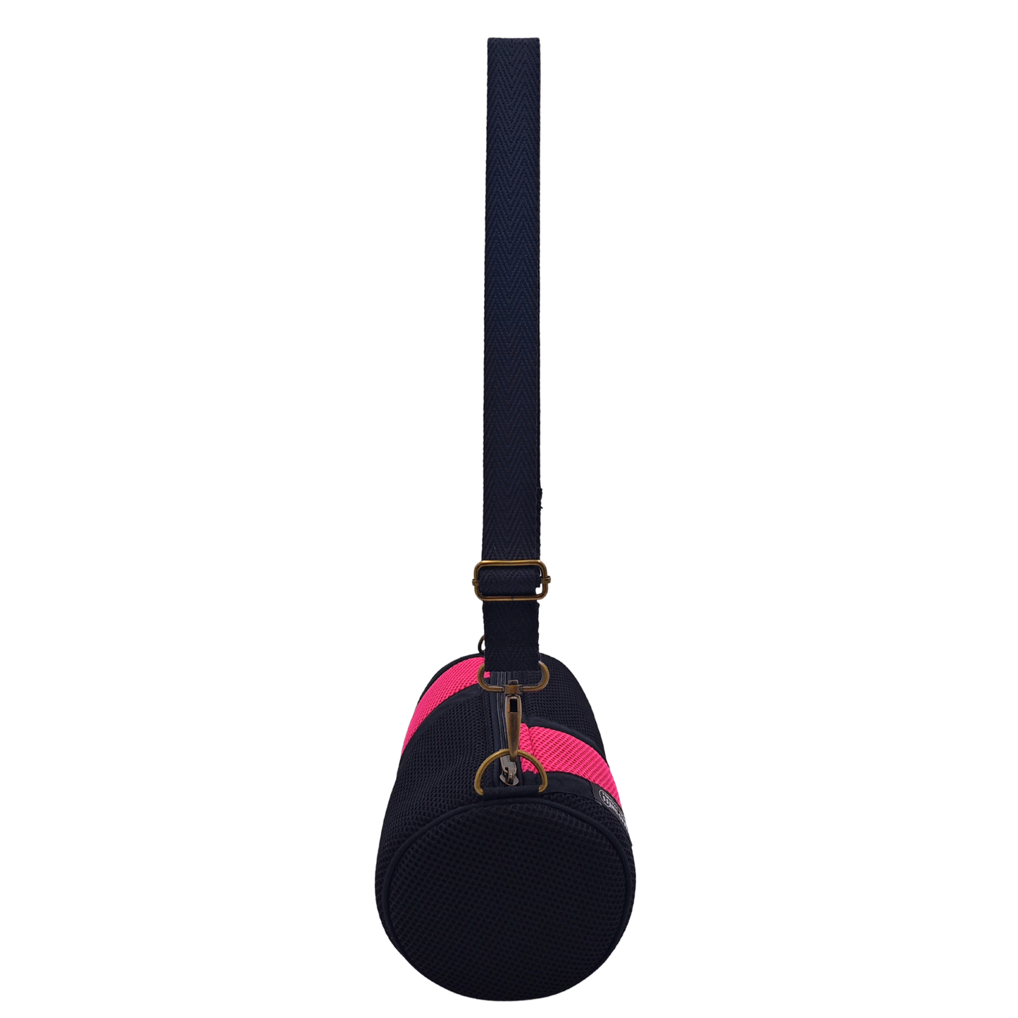 Mini Bolso Básico Negro-Fucsia