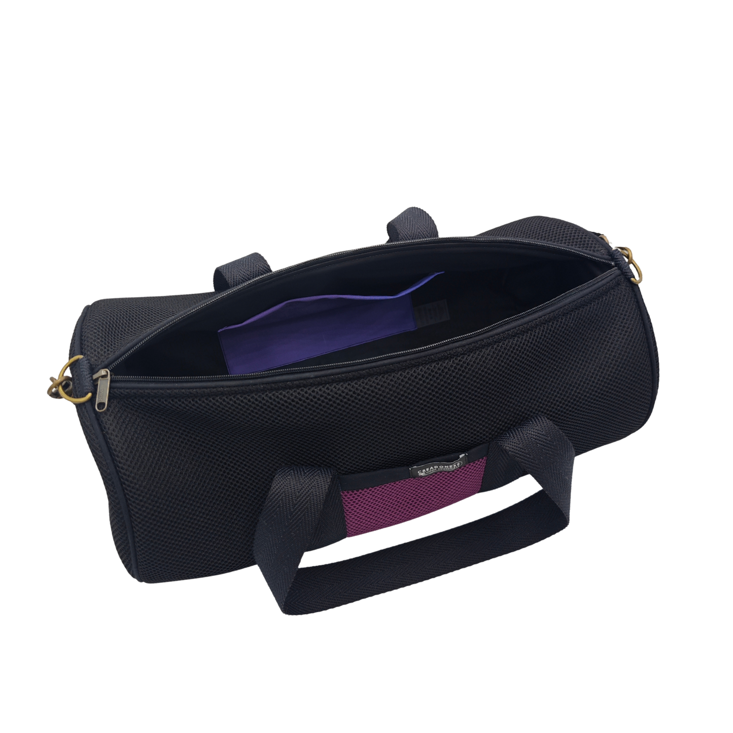 Bolso Deportivo Negro-Violeta