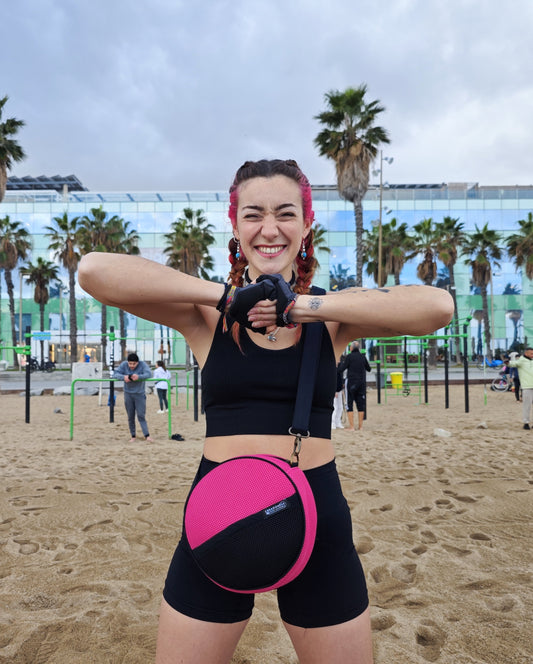 Bolso Circular Fucsia