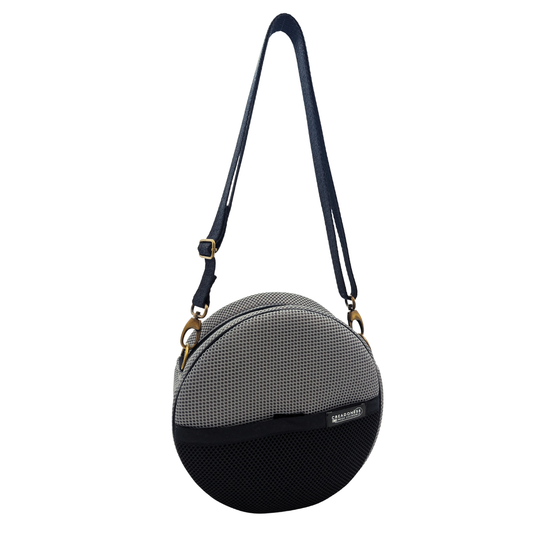 Bolso Circular Gris