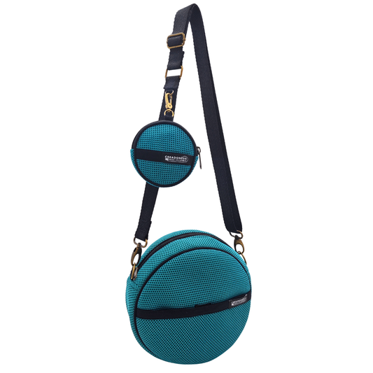 Bolso Circular con Monedero Full Verde