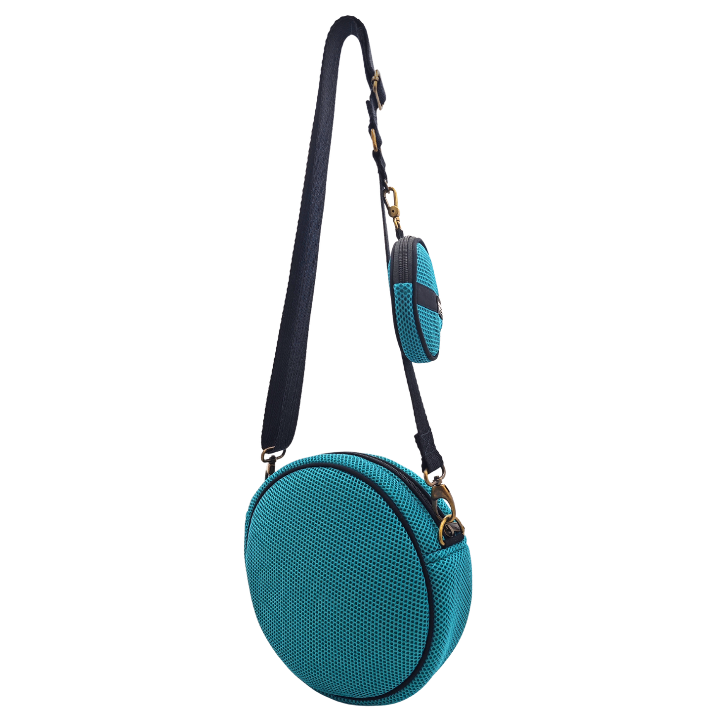 Bolso Circular con Monedero Full Verde