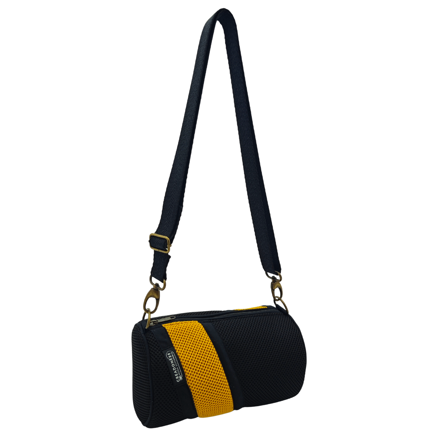Mini Bolso Básico Amarillo-Negro