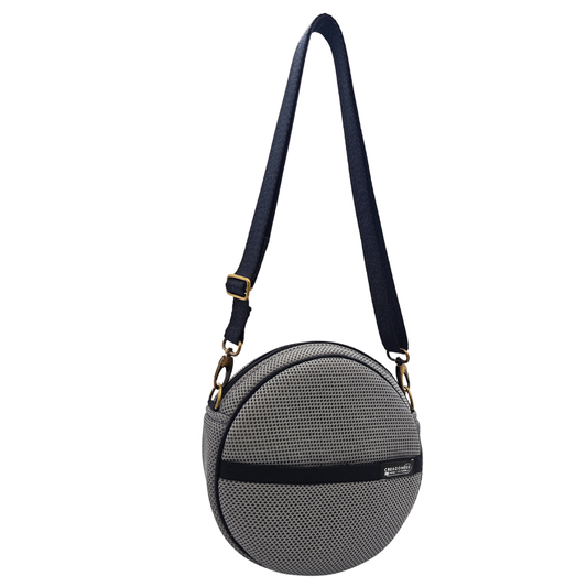 Bolso Circular Full Gris