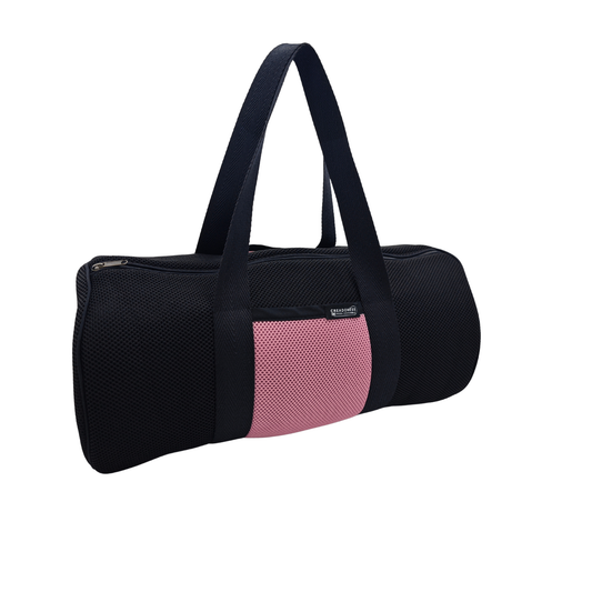 Bolso Deportivo Negro-Rosa (Outlet / Discontinuo)