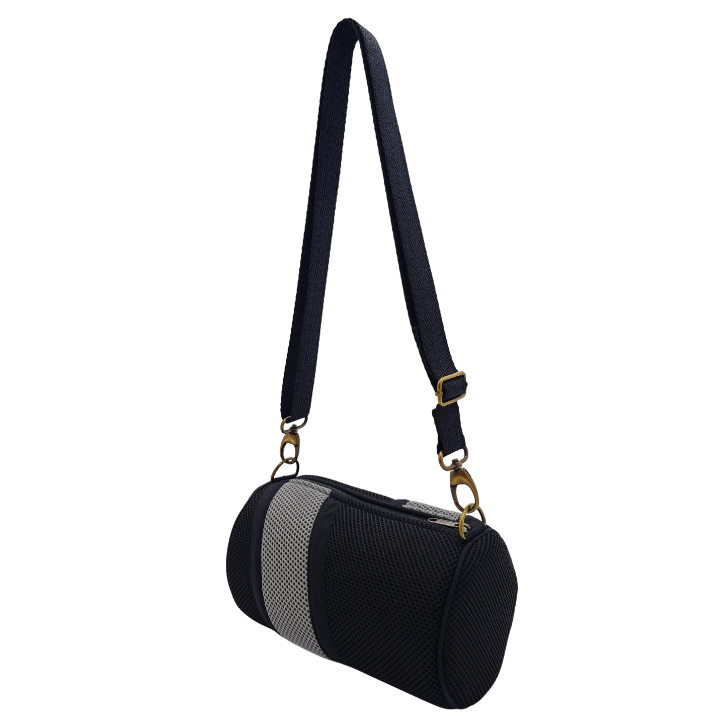 Mini Bolso Básico Negro-Gris