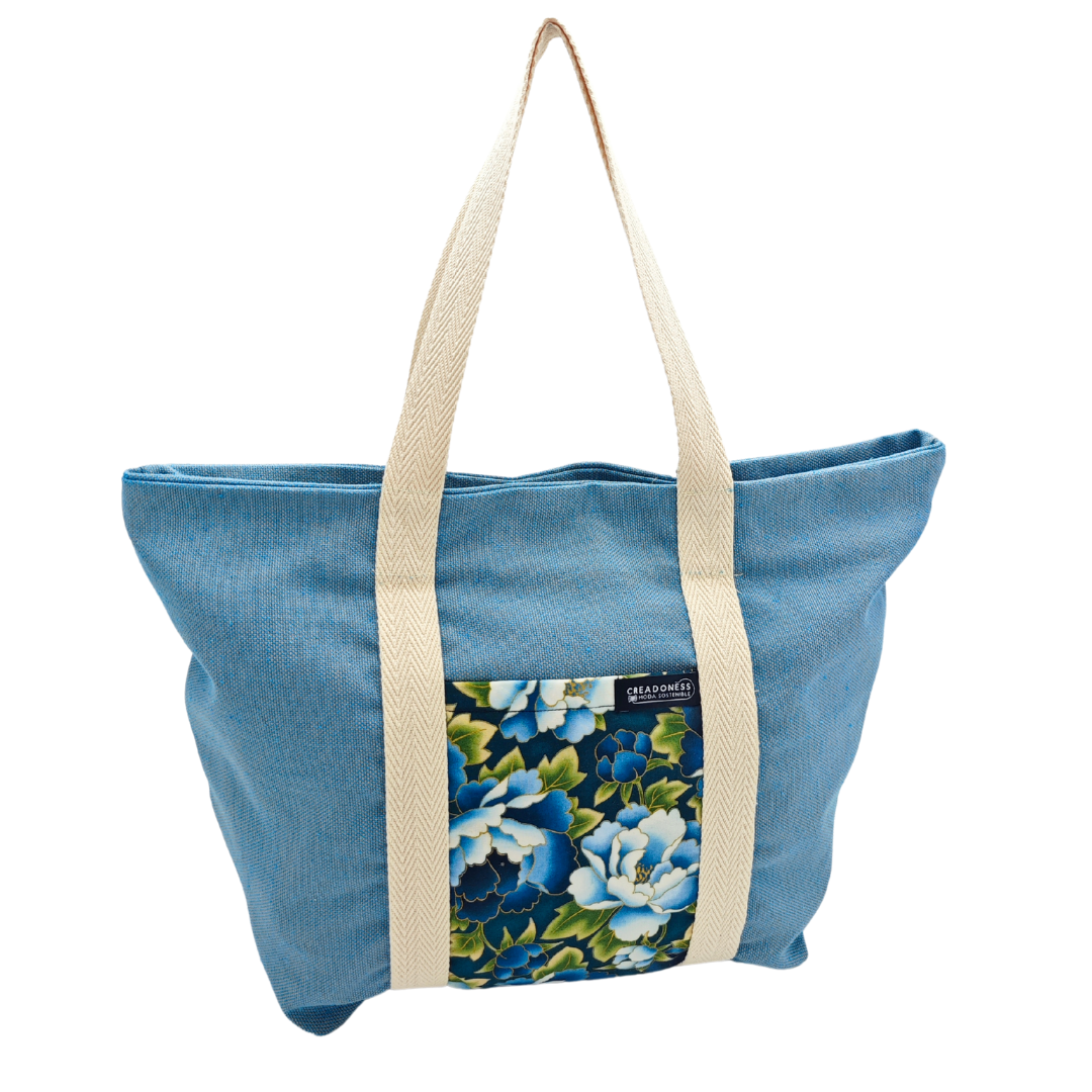 Tote Bag Tsubaki Aoi Azul