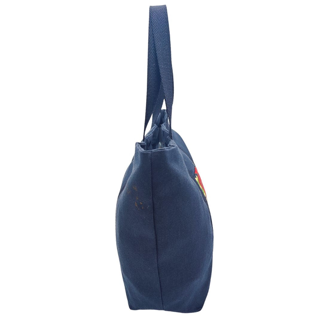 Tote Bag Tsubaki-Aka Negra
