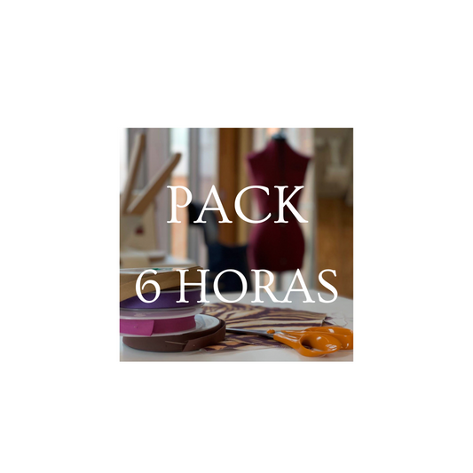 Patronaje y Confección Asistida | PACK 6 HORAS