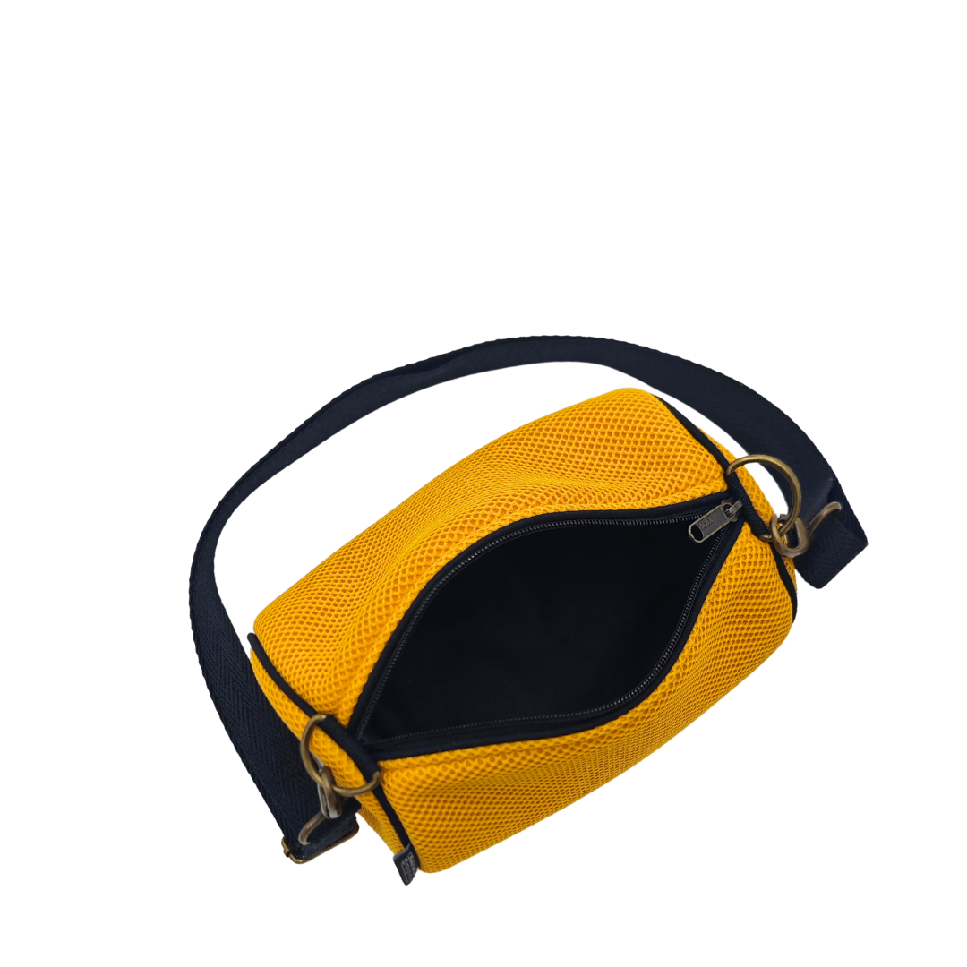 Bolso con Monedero Amarillo