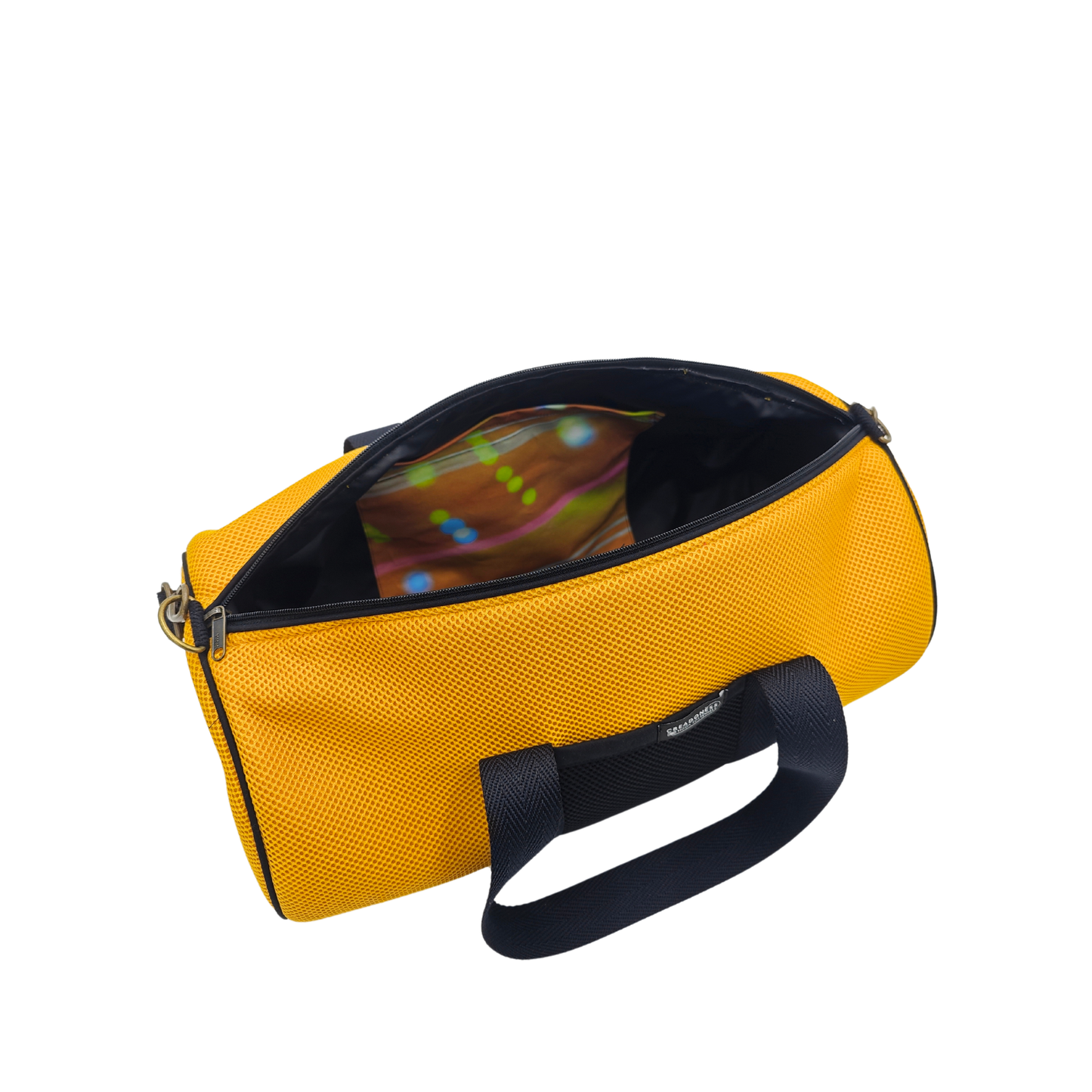 Bolso Deportivo Amarillo-Negro