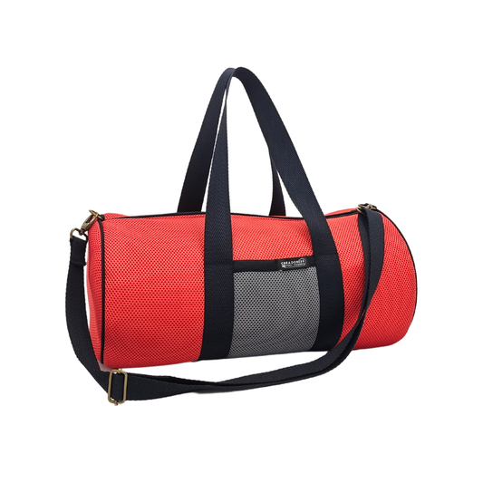 Bolso Deportivo Salmón-Gris