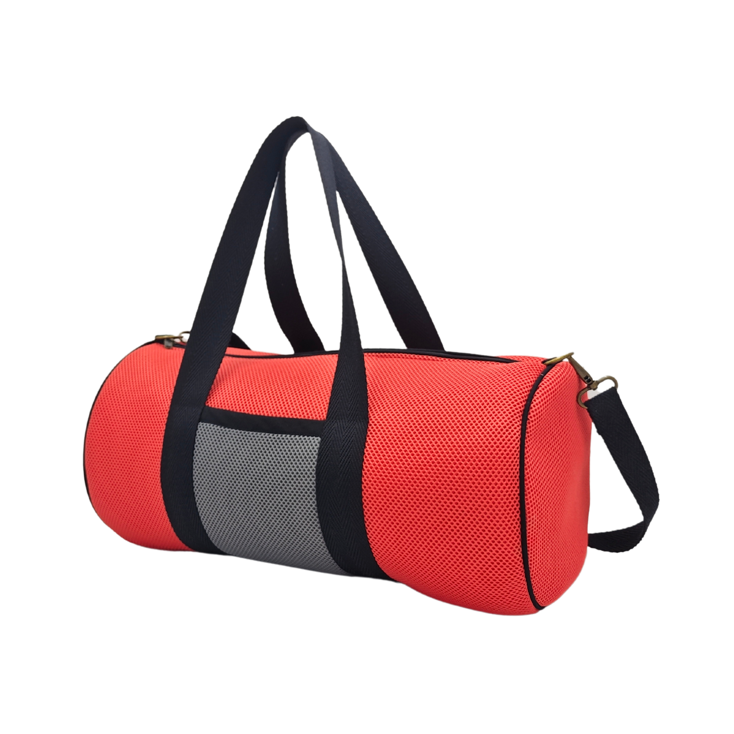Bolso Deportivo Salmón-Gris