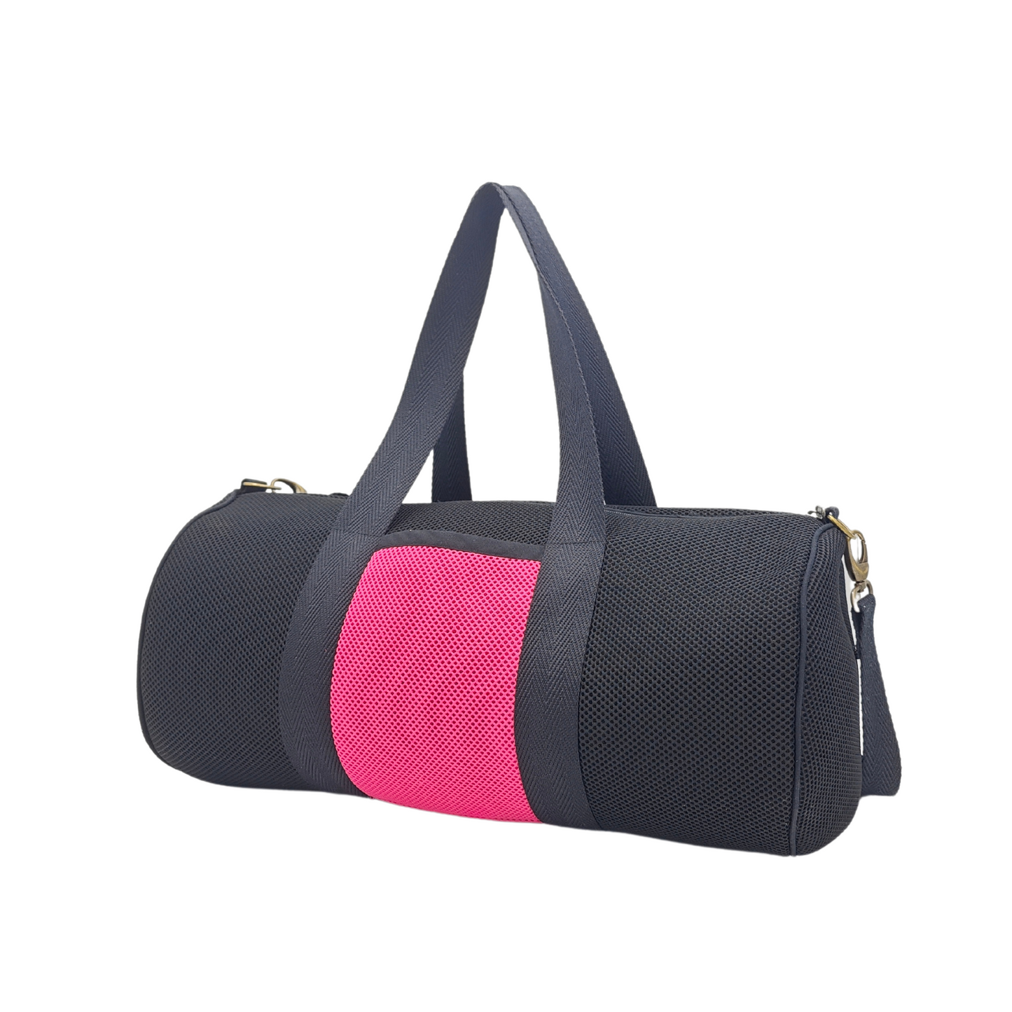 Bolso Deportivo Negro-Fucsia