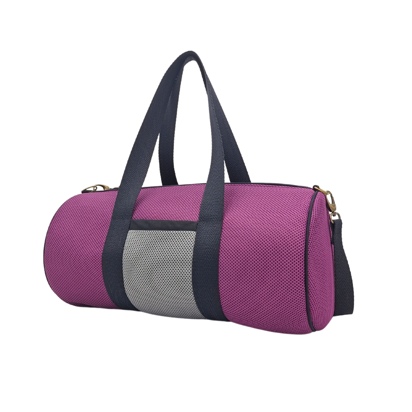 Bolso Deportivo Violeta-Gris
