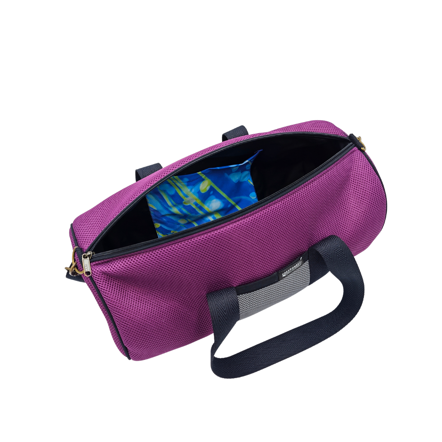 Bolso Deportivo Violeta-Gris
