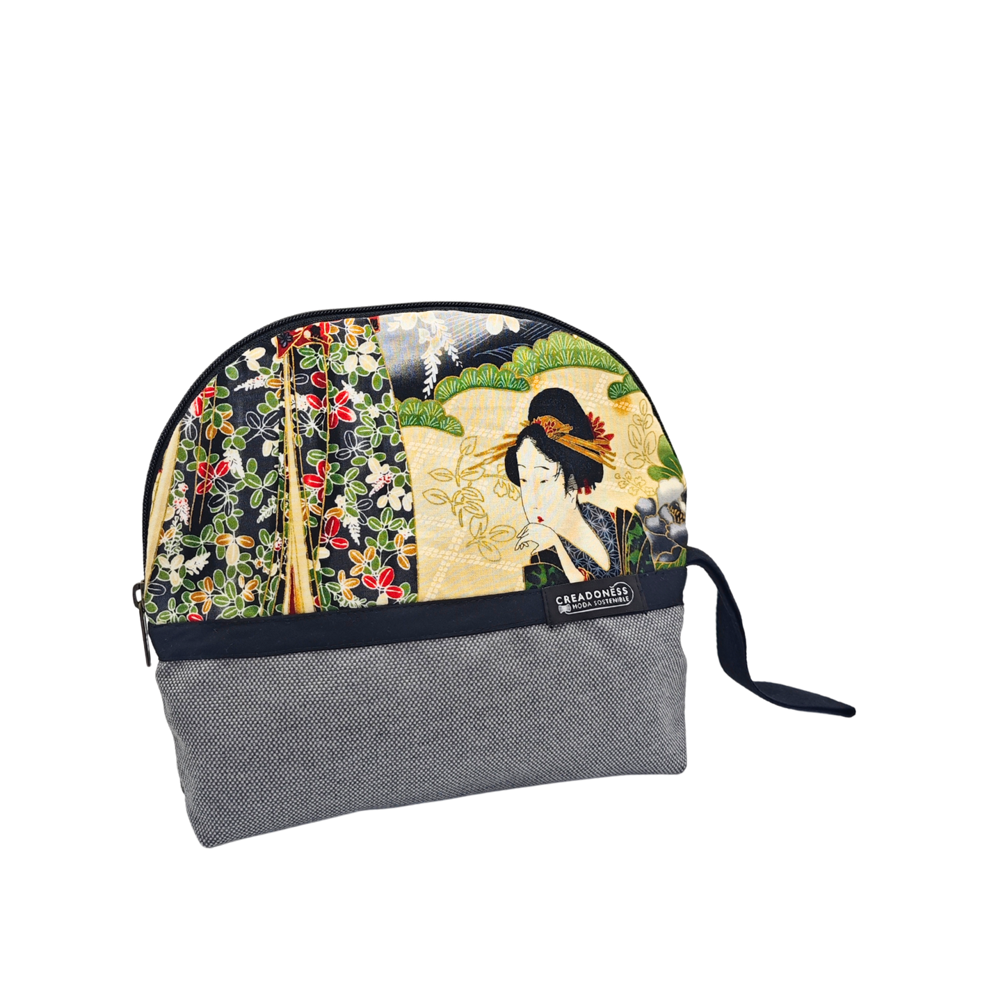 Neceser Grande Geisha Koi Gris