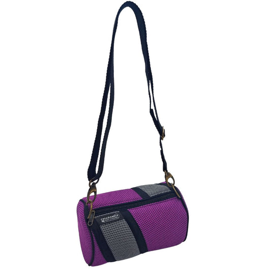Mini Bolso Básico Violeta-Gris