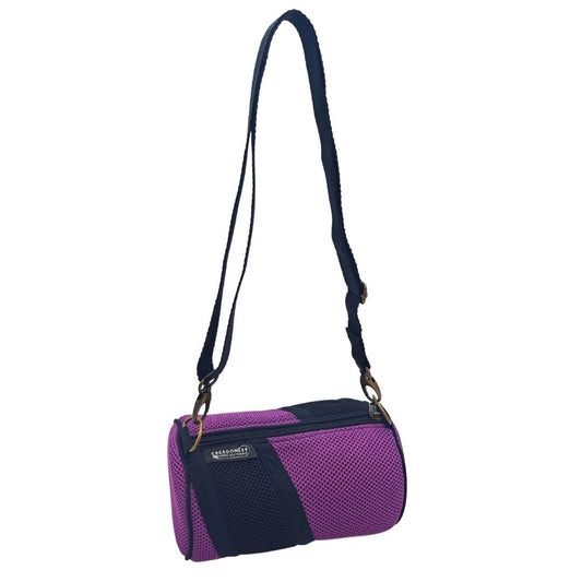Mini Bolso Básico Violeta-Negro