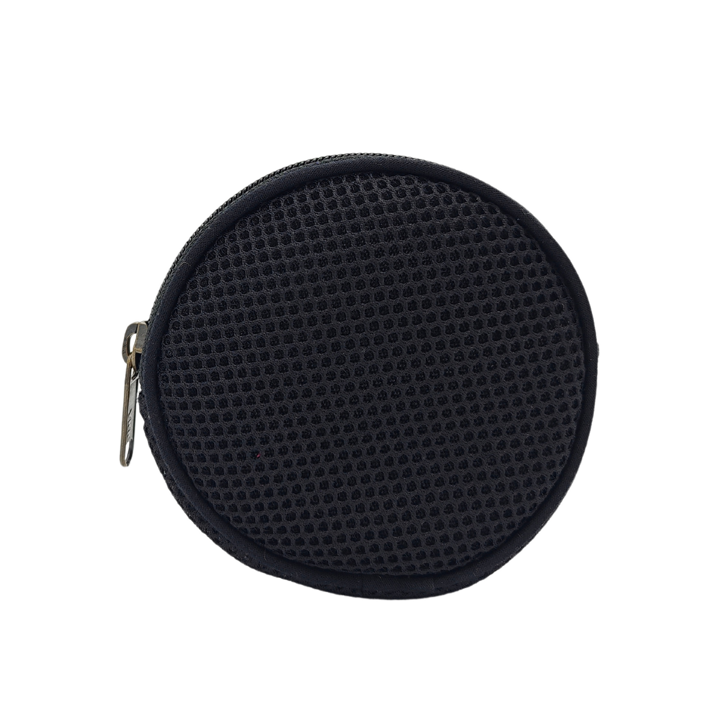 Compra nuestro monedero negro hecho a mano con tejido 3D y material reciclado, elaborado artesanalmente por las mujeres del Programa Social de Creadoness.