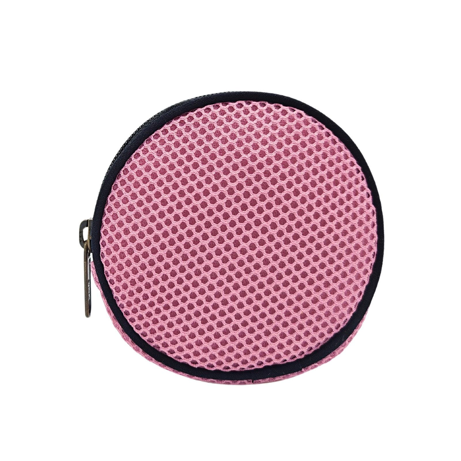 Compra nuestro monedero rosa hecho a mano con tejido 3D y material reciclado, elaborado artesanalmente por las mujeres del Programa Social de Creadoness.