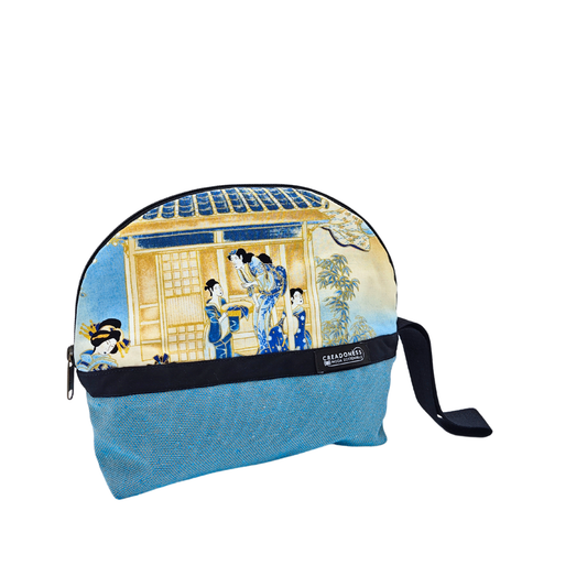 Neceser Grande Geishas Azul