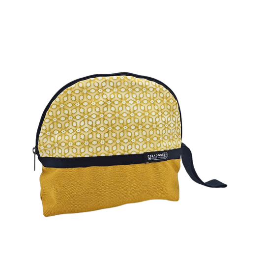 Neceser Grande Sayagata Aoi Amarillo