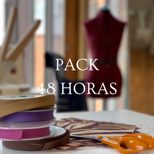 Patronaje y Confección Asistida | PACK 48 HORAS