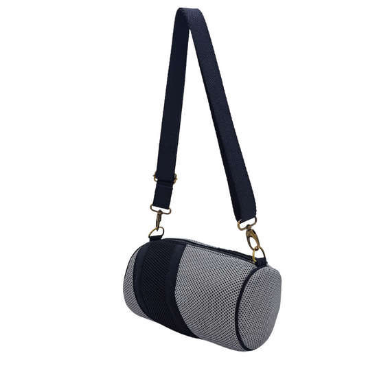 Mini Bolso Básico Gris-Negro