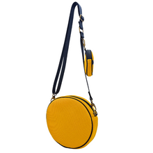 Cargar imagen en el visor de la galería, Bolso Circular con Monedero  Amarillo
