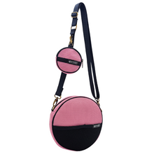 Load image into Gallery viewer, Circular Bag with Pink Purse
