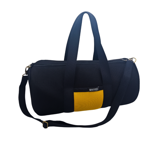 Bolso Deportivo Negro-Amarillo