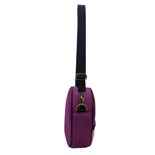 Load image into Gallery viewer, Violet-Pink Circular Bag 
