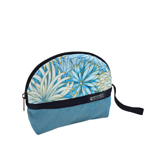 Neceser Pequeño Kiku Aka Azul