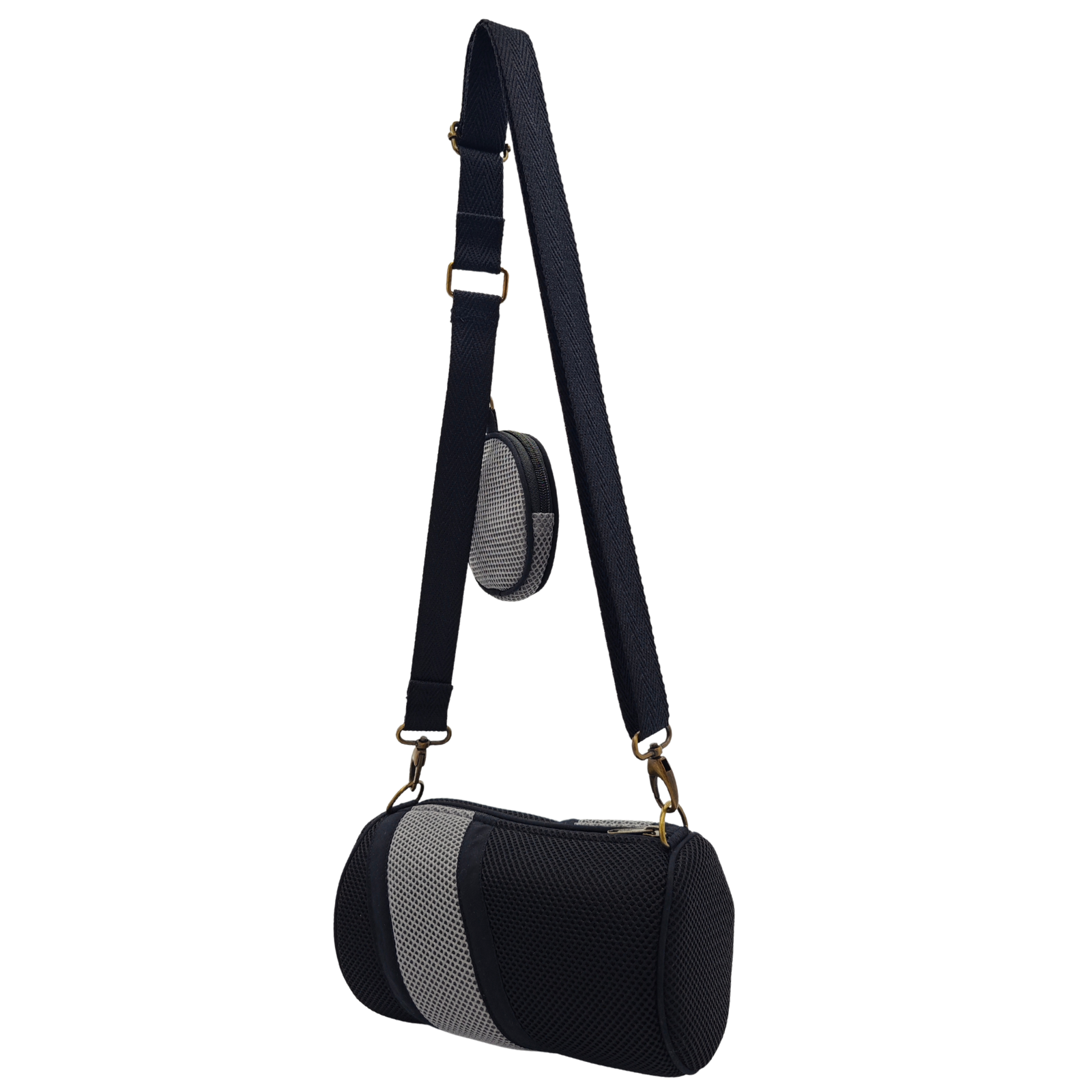 Mini Basic Bag Pink-Gray 