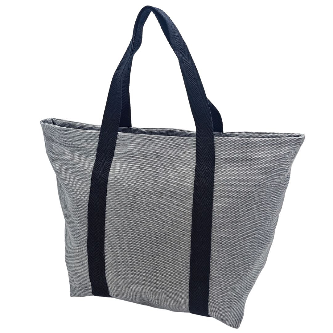 Tote Bag Sayagata Aoi Gris