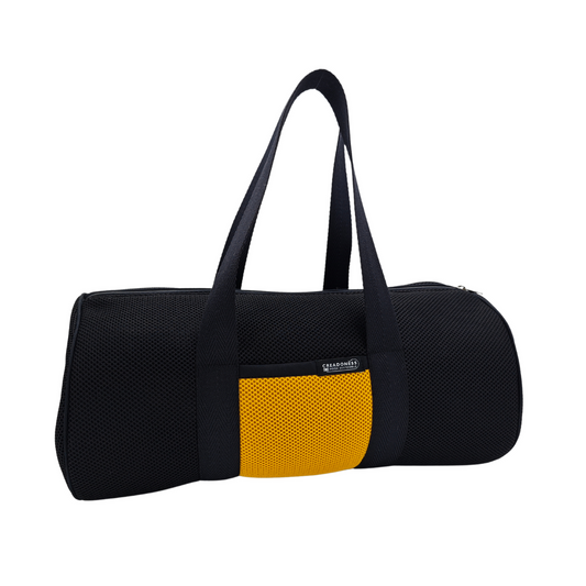 Bolso Deportivo Negro-Amarillo (Outlet / Discontinuo)