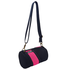 Load image into Gallery viewer, Mini Basic Bag Black-Fuchsia 
