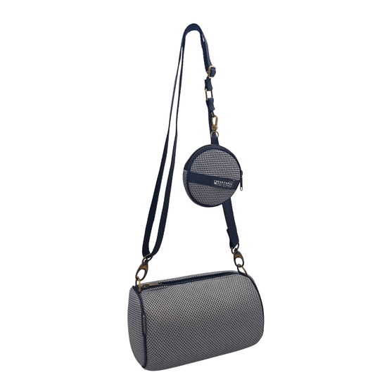 Bolso con Monedero Gris