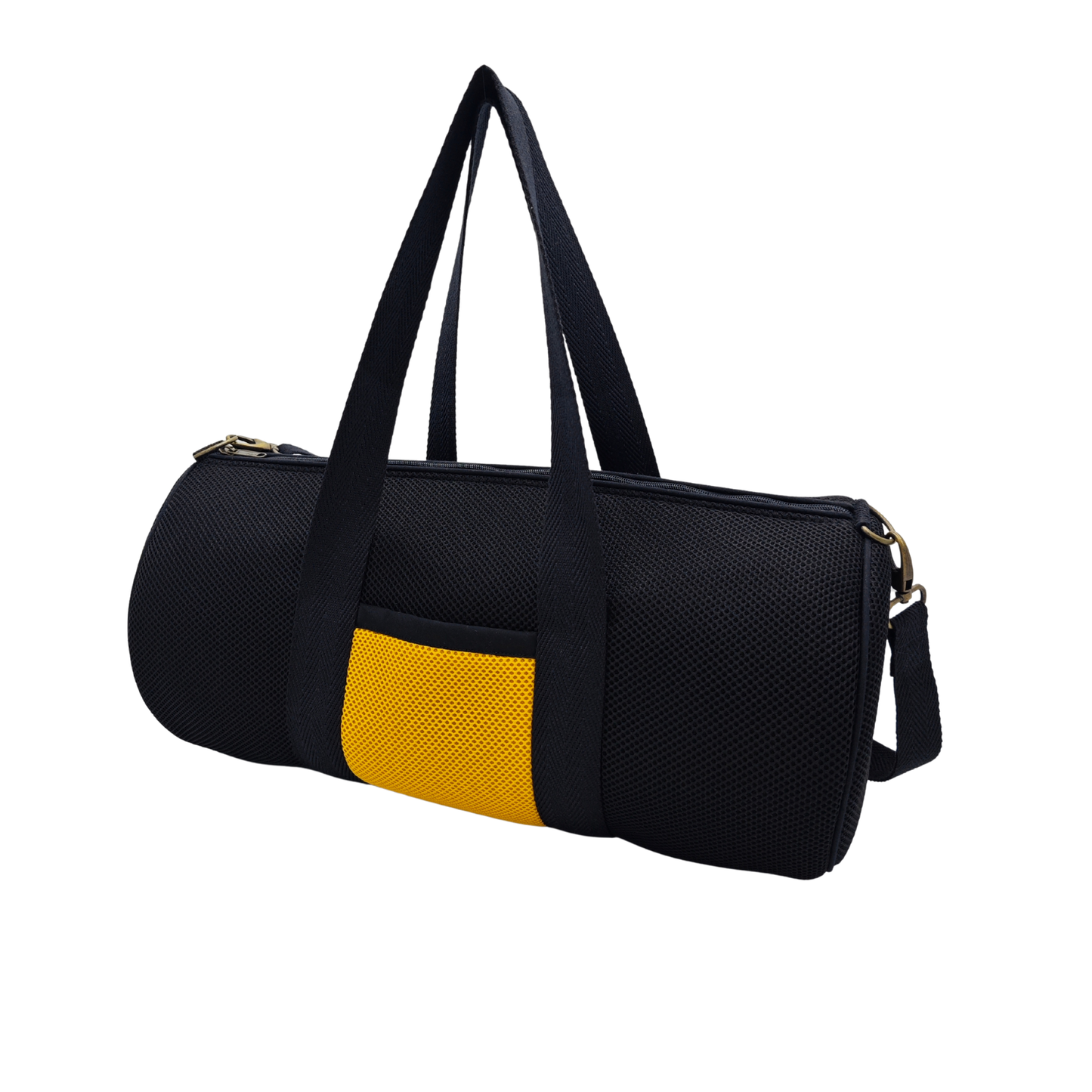 Bolso Deportivo Negro-Amarillo